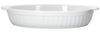 MamboCat Auflaufform Arte Regal Auflaufform Nr. 01 weiß oval mit Henkel groß - 03845, Steingut Bild 4