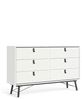 ebuy24 Kommode Rye Kommode breit 6 Schubladen mattweiss. Bild 4