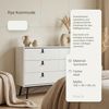 ebuy24 Kommode Rye Kommode breit 6 Schubladen mattweiss. Bild 3