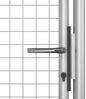 vidaXL Gartentor verzinkter Stahl 100 x 125 cm Silber 144757 Bild 4