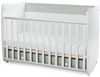 Lorelli Babybett Dream 70 x 140 cm umbaubar Kinderbett Schaukelbett Schreibtisch grün Bild 4