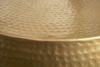 riess-ambiente Couchtisch ORIENT III Ø60cm gold (Einzelartikel, 1-St), Wohnzimmer · rund · Metall · Hammerschlag Design · handmade Bild 5
