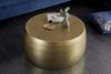 riess-ambiente Couchtisch ORIENT III Ø60cm gold (Einzelartikel, 1-St), Wohnzimmer · rund · Metall · Hammerschlag Design · handmade Bild 3