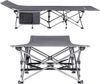 KingCamp Feldbett Feldbett XL Outdoor Camping Liege Klappbett Gäste Bett Stahl 190x67 cm Bild 3