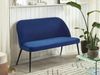 2-Sitzer Sofa Samtstoff marineblau OSBY Bild 2