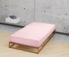 Biberna Jersey-Spannbetttuch, 100 % Baumwolle, Rose, 1x 180x200 cm - 200x200 cm Bild 4
