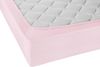 Biberna Jersey-Spannbetttuch, 100 % Baumwolle, Rose, 1x 180x200 cm - 200x200 cm Bild 3