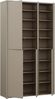 FORTE Schuhschrank Alice Springs, Schuhschrank, B/H/T 109,2/191,9/34,9 cm, 36 Paar Schuhe (B/H/T 109,2/191,9/34,9 cm) Stauraumschrank, Mehrzweckschrank, (B/H 109cm x 192cm), mit 16 Böden Bild 5