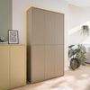 FORTE Schuhschrank Alice Springs, Schuhschrank, B/H/T 109,2/191,9/34,9 cm, 36 Paar Schuhe (B/H/T 109,2/191,9/34,9 cm) Stauraumschrank, Mehrzweckschrank, (B/H 109cm x 192cm), mit 16 Böden Bild 2