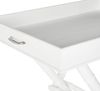 SAFAVIEH Modern Wooden Accent Table, in White, 45 X 70 X 75 Bild 4