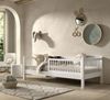 Daybett >Buche Massiv< in Buche massiv weiß lackiert - 207,5x68x97,5 (BxHxT) Bild 2