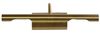 Licht-Erlebnisse Bilderleuchte BILDERLEUCHTE, ohne Leuchtmittel, Metall in Messing Antik verstellbar G9 B: 29 cm Wandlampe Bild 3