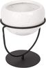Umbra Nesta Pflanzenhalter, Pflanzen Halter, Blumentopf, Kräutertopf, Keramik / Messing, Weiß / Flecken, 19 cm, 1009251-748 Bild 5