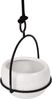 Umbra Nesta Pflanzenhalter, Pflanzen Halter, Blumentopf, Kräutertopf, Keramik / Messing, Weiß / Flecken, 19 cm, 1009251-748 Bild 3