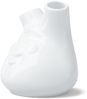 Fiftyeight Products Vase klein kess weiß 2 Blumen Bild 2