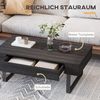 HOMCOM Couchtisch Couchtisch mit Schublade Bild 5