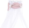 babybay Himmel Organic Cotton Royal mit Schleife passend für alle Modelle, rosé Glitzerpunkte gold Bild 2