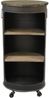 Urban living KANISTERBAR MIT Rollen, SCHWARZES Holz, Normal Bild 4