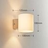 Lindby Wandleuchte Gerrit, Glas Weiß IP20, 1 x 5 W LED Bild 5