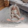 LIONELO RIO Elektrische Babywippe für Kleinkinder bis zu 9 kg Verstellbare Rückenlehne, 3 Wiegegeschwindigkeiten, Polster Sitzgurte Melodien und Geräusche der Natur Leichtes Gewicht 3,5 kg Bild 2