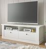 TV-Lowboard Fiastra in weiß Pinie Landhaus 132 cm Bild 5