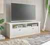 TV-Lowboard Fiastra in weiß Pinie Landhaus 132 cm Bild 4