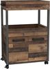 Barwagen Rollwagen HOME BAR 201 Optik: Old Wood Vintage von Forte Bild 4