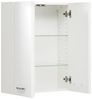 Wandschrank Porto / Piolo, Glas, Holzwerkstoff, Metall, Weiß, 53 x 70 x 20 cm Bild 4