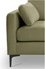 Sofa 4 Sitzer B/H/T: 286 x 92 x 97 cm in Grün Bild 5