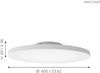 Eglo 32356 LED-Panel Deckenleuchte Crosslink TURCONA-C weiss H:6cm Ø:60cm dimmbar 2700-6500K mit Connect Funktion Bild 3