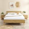 BAÏTA Doppelbett INES Rattan 160x200 cm Lattenrost inkl Bild 2