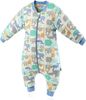 SONARIN Babyschlafsack mit Beinen Schlafsack mit Füße,abnehmbaren Ärmeln,dünn,2,5 Tog,Bio-Baumwolle Bild 1