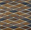 Dormisette Bettwäsche 135x200cm Raute Linien Braun Grau, Microfaser, 2 teilig, Edelbiber, mit Reißverschluss Bild 3