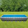 Intex Pool-Solarplane Blau 716x346 cm Polyethylen 93303 Bild 2