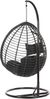 Hängesessel mit Gestell Rattan schwarz ø 97 cm TOLLO Bild 5