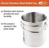GSI Outdoors Glacier Bottle Eins/Eine(r) 0 71 l Edelstahl Edelstahl Universal 1 Stück(e) Bild 3
