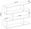 Vente-unique - Regal mit 3 Ablagen - Weiß - TOMINI Bild 3