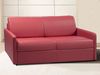 Vente-unique - CALIFE Sofa Kunstleder Braun - B 223 cm94 cm x H 85 cm x L 190 cm Bild 2