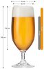 montana: :first+ Bierglas, 6er Set, Biertulpe, Pilsglas, Bier Tulpe, Glas, 430 ml, 044450 Bild 3