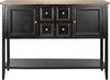 Safavieh EUH6517 Anrichte, Holz, Schwarz, 116 x 38 x 86.36 cm Bild 1