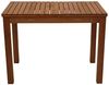 DEGAMO Gartentisch (1-St), mit Wäscheständerfunktion, 60x100 cm, Eukalyptus Bild 5