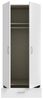 FORTE Drehtürenschrank Econobox Drehtürenschrank, zeitloses Design mit alufarbigen Griffen. Bild 5