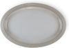 Le Creuset Servierplatte oval 46 cm Perlgrau Bild 2