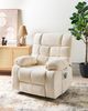 Elektrischer Fernsehsessel ARES Stoff Helles Beige Bild 2