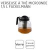 Fackelmann Kaffeekanne 1,5 L Aus Glas, Schwarz Und Transparent Bild 4