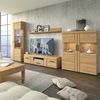 Highboard Coswig / Cortina, Holzwerkstoff, Holzfarben, 102 x 133 x 37 cm Bild 2