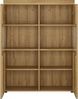 Highboard Coswig / Cortina, Holzwerkstoff, Holzfarben, 102 x 133 x 37 cm Bild 3