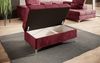 Beistellhocker Dream mit Stauraum Bordeaux Bild 4