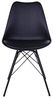 LebensWohnArt Stuhl Klassiker Stuhl SCANDINAVIA (2er Set) schwarz Bild 4