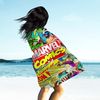 BERONAGE Strandtücher Marvel Badetuch Comics 75x150 cm, 100% Baumwolle (1-St), Frottee in Velours-Qualität Bild 5